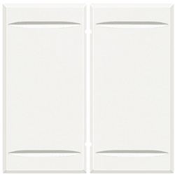 Copritasti Axolute 1 modulo bianco per rivelatore allagamento HA-HB4619