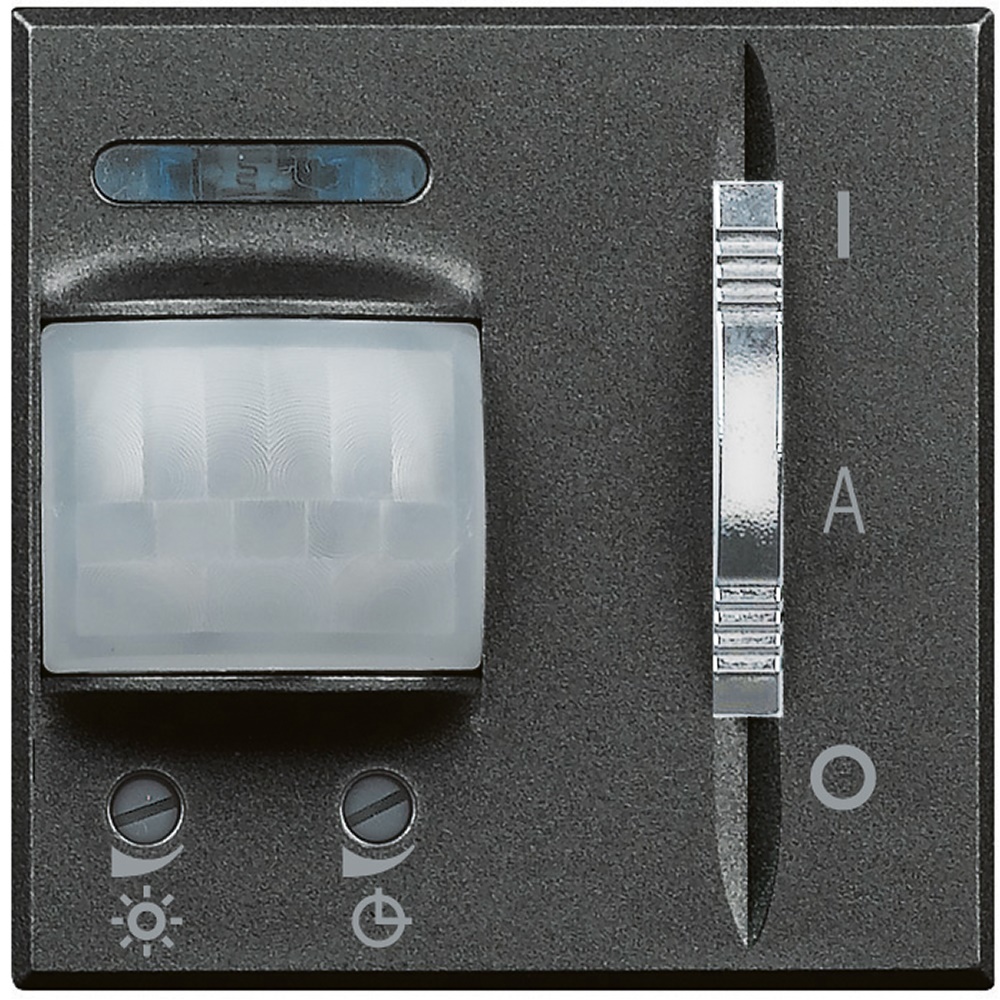 Interruttore IR passivo 500W uscita relè 6A res 2A ind 230Vac antracite axolute