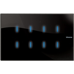 Comando Axolute Nighter 4 moduli 8 tasti capacitivi gestione luci tapparelle scenari