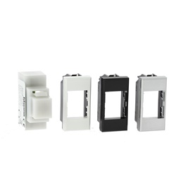 Lettore transponder Axolute con segnalazione acustico-luminosa per controllo accessi interni IP resistente