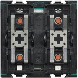 Attuatore tapparelle Axolute 2 moduli 2 relè 2A 250Vac comando locale montaggio guida DIN automazione impianti elettrici