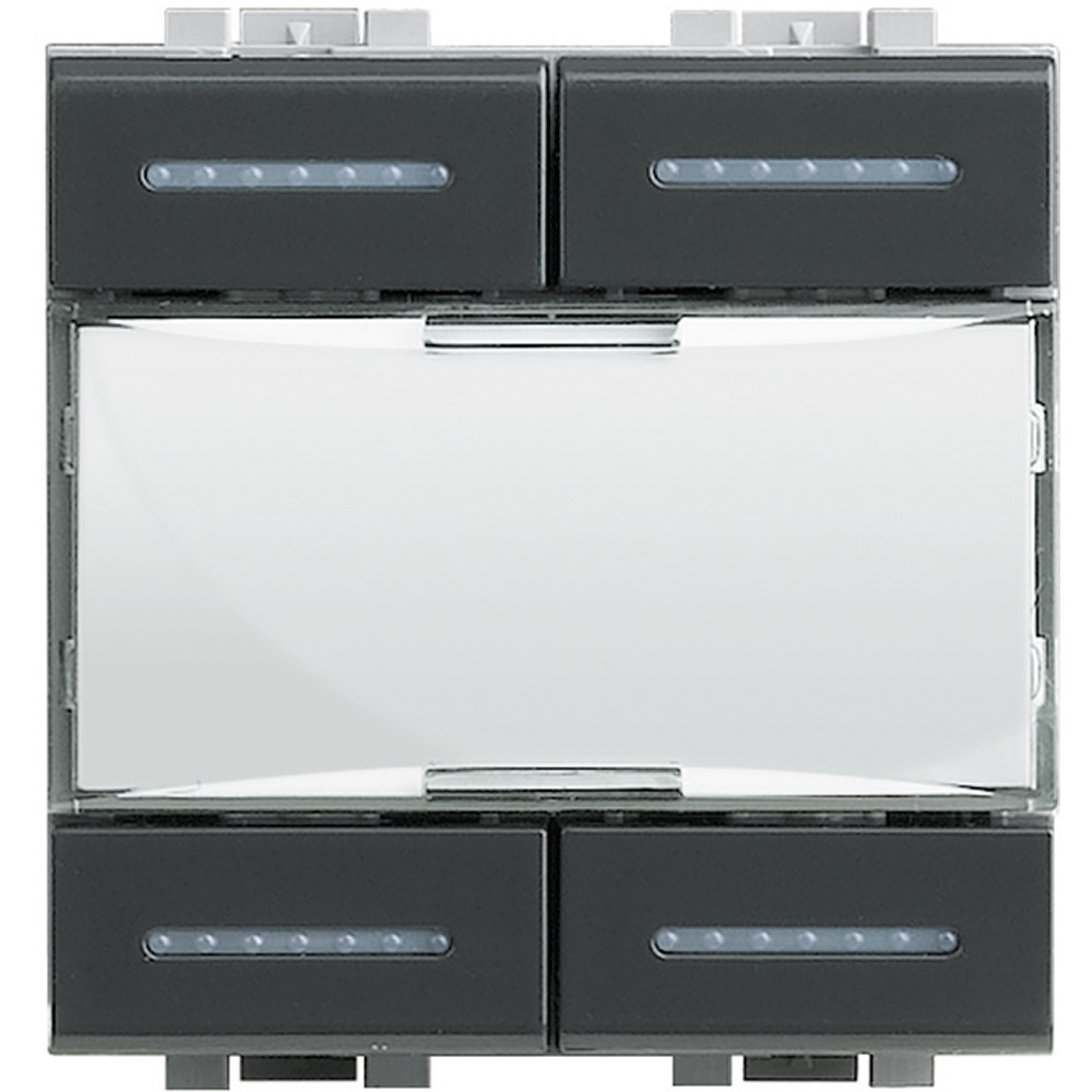 Comando scenari SCS Living INT personalizzabile 4 situazioni automazione domotica residenziale