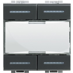 Comando scenari SCS Living INT personalizzabile 4 situazioni automazione domotica residenziale