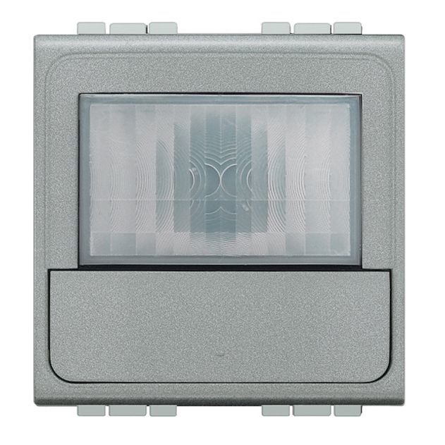 Interruttore LivingLight Green Switch PIR con sensore presenza e luminosità, 230V, 2 moduli