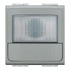 Interruttore LivingLight Green Switch PIR con sensore presenza e luminosità, 230V, 2 moduli