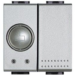 Attuatore carichi 16A Livinglight 1 relè 10A per lampade automazione controllo carichi incasso 2 moduli