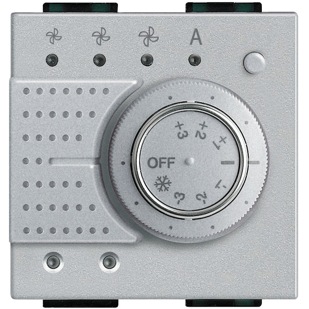 Sonda controllo temperatura ambiente per fan-coil Light Tech con manopola regolazione e modalità antigelo