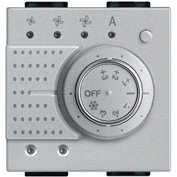 Sonda controllo temperatura ambiente per fan-coil Light Tech con manopola regolazione e modalità antigelo