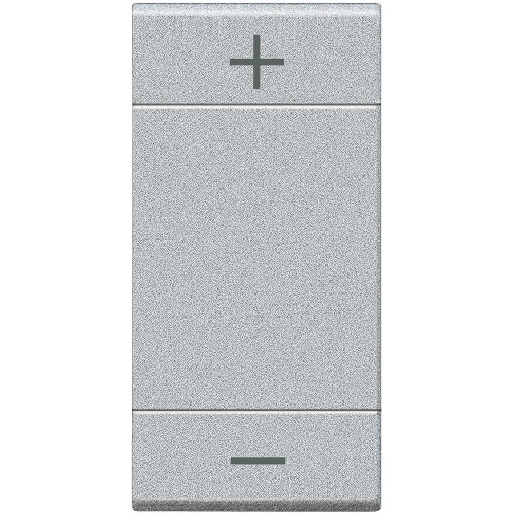 Copritasto dimmer 1 modulo Livinglight materiali alta qualità sicurezza installazione facile ambienti moderni