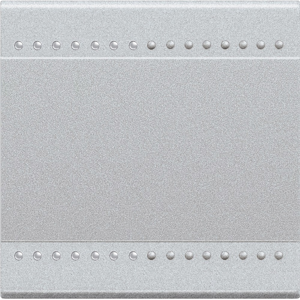 Copritasto Light Tech 2 funzioni 2 moduli con finestra controllo e simboli tattili per impianti elettrici