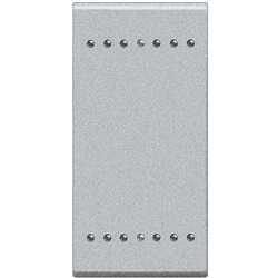 Copritasto Livinglight 2 funzioni 1 modulo tecnologia Light Tech per impianti elettrici