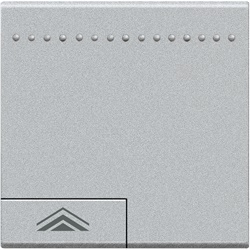 Copritasto Light Tech simbolo dimmer 2 moduli illuminabile per impianti elettrici residenziali e commerciali