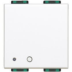 Interfaccia radio sensori Livinglight ricevente per sonda temperatura 27 Vd.c. 2 moduli