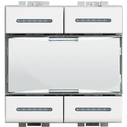 Comando scenari light 4 situazioni personalizzabile automazione termoregolazione diffusione sonora