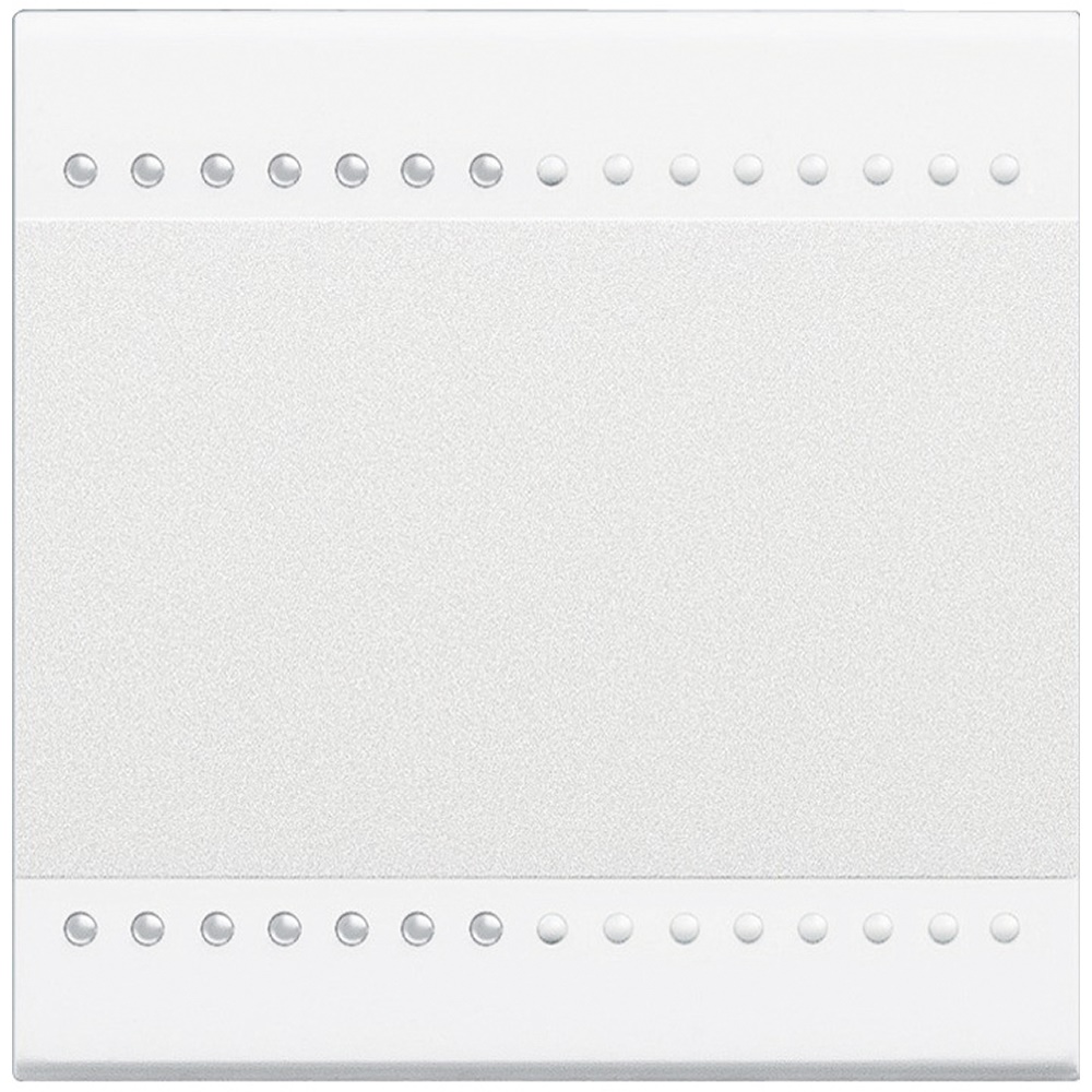 Copritasto Livinglight 2 funzioni 2 moduli bianco per impianti elettrici residenziali