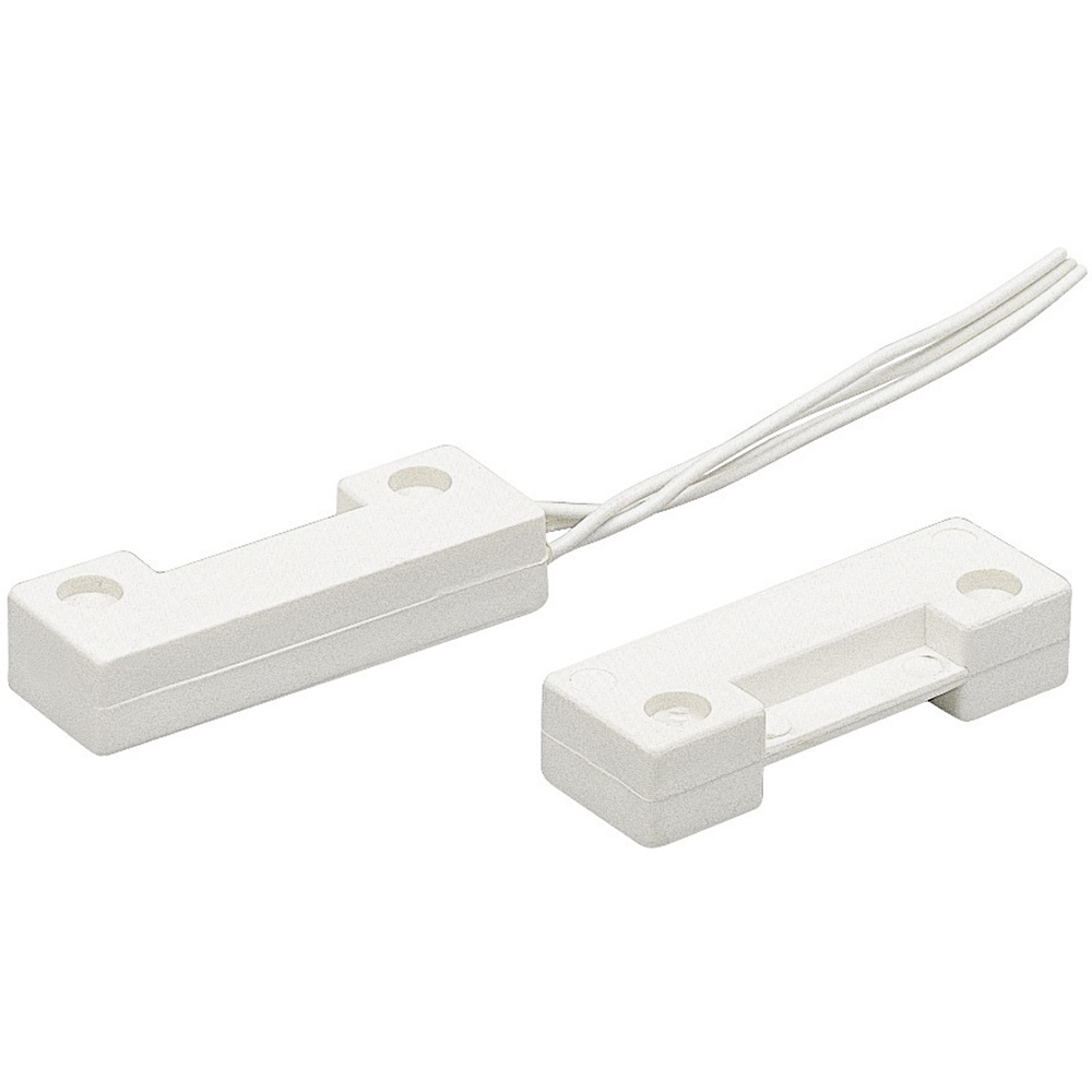 Contatto magnetico da superficie bianco NC per porte e finestre sistemi sicurezza elettrici