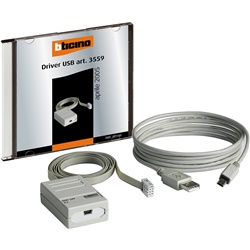 Cavo programmazione USB alta qualità per automazione antifurto termoregolazione diffusione sonora