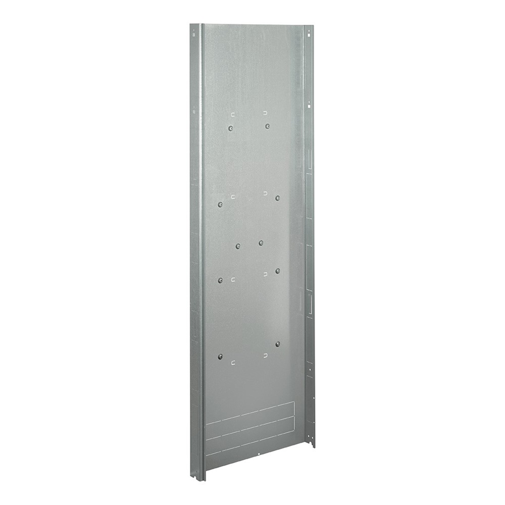 Fondo da incasso Flatwall metallo per pareti cartongesso modulo base h240-270cm installazioni elettriche