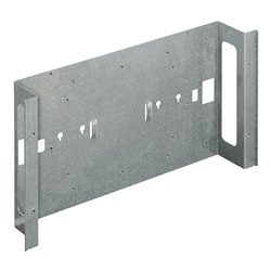 Supporto portapparecchi Flatwall H300 senza guide DIN per fissaggio libero apparecchi e cavi montagemanto