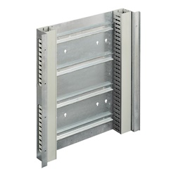 Supporto portapparecchi Flatwall 60 cm con guide DIN e canali per installazioni elettriche