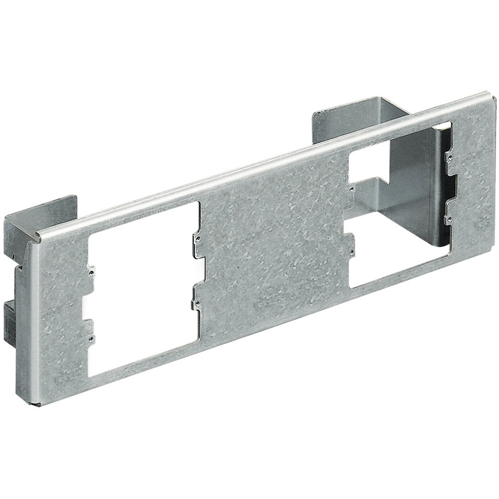 Staffa Flatwall montaggio 1 o 2 apparecchi modulari My Home 506E