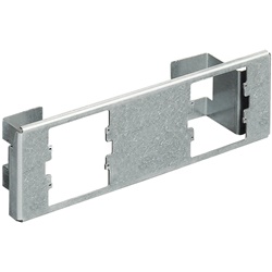 Staffa Flatwall montaggio 1 o 2 apparecchi modulari My Home 506E