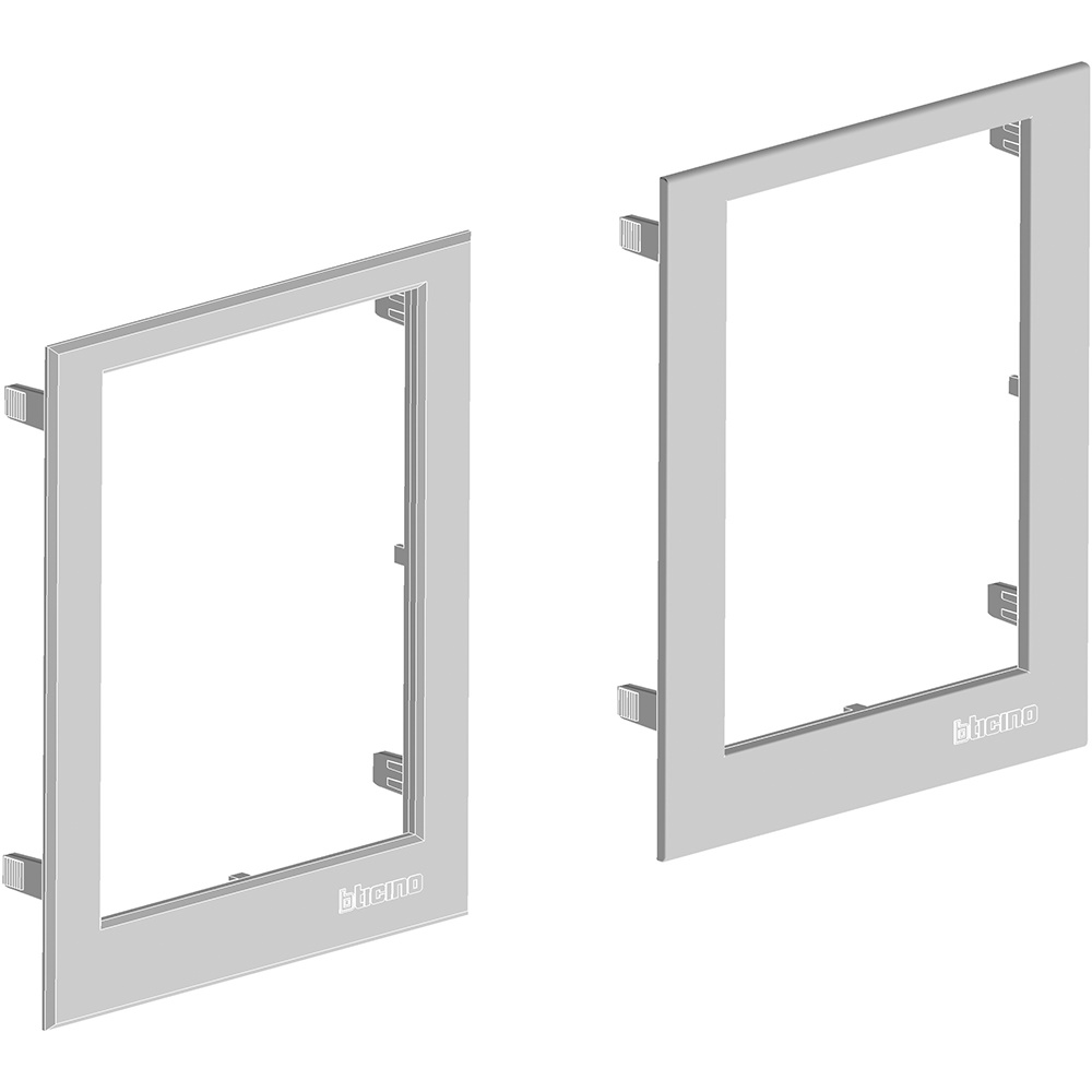 Cornice finitura Flatwall 506E per serie Axolute installazione parete