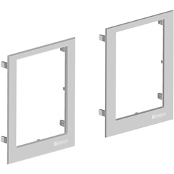 Cornice finitura Flatwall 506E per serie Axolute installazione parete
