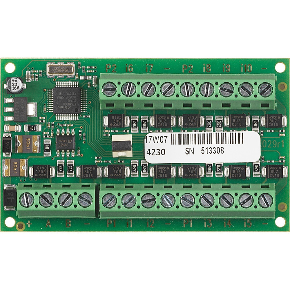 Modulo espansione 10 ingressi 500mA 12Vdc programmabile per centrale allarme