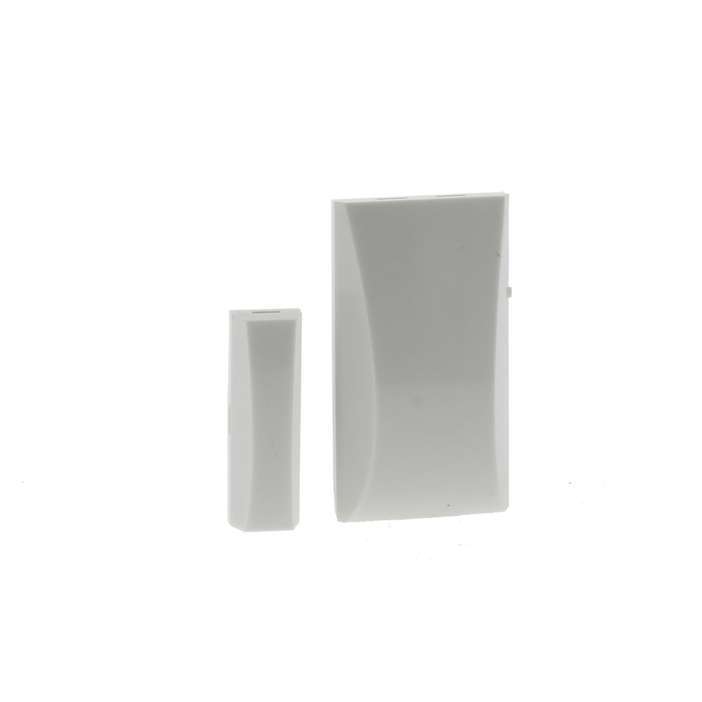 Mini contatto magnetico radio 868MHz bianco per sicurezza automazione spazi ridotti