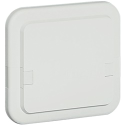Coperchio cieco IP55 bianco per scatole incasso Tekne Idrobox