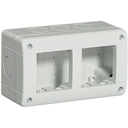 Custodia IP40 Idrobox Luna 4 moduli elettrici interni