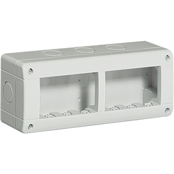 Custodia IP40 IDROBOX LUNA 6 moduli per installazioni elettriche