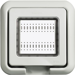 Coperchio IP55 2 moduli per installazione incassata LivingLight Luna