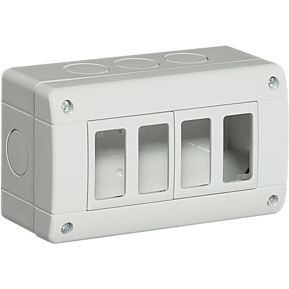 Custodia IP40 Idrobox Matix 4 moduli per impianti interni
