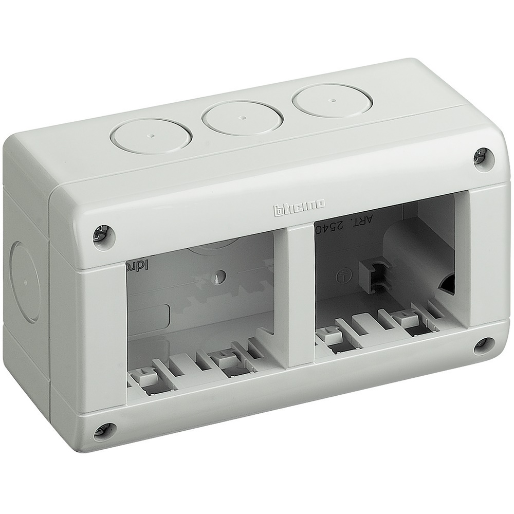 Custodia IP40 Idrobox Matix 2+2 moduli per installazioni elettriche interne