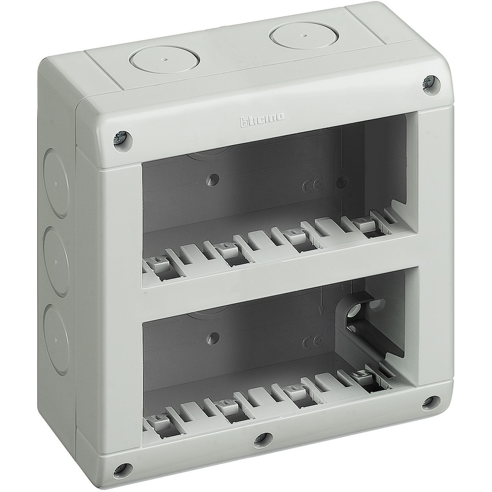 Custodia verticale IP40 8 moduli installazioni elettriche interne
