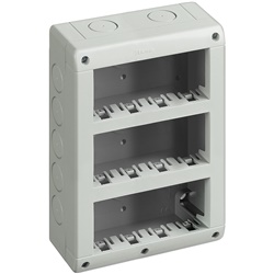 Custodia verticale IP40 12 moduli Matix per installazioni elettriche interne