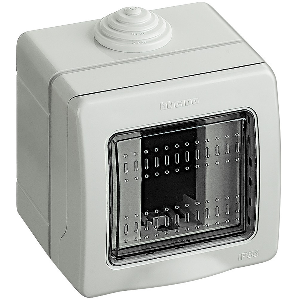Custodia IP55 protettiva 1 modulo Matix per installazioni elettriche