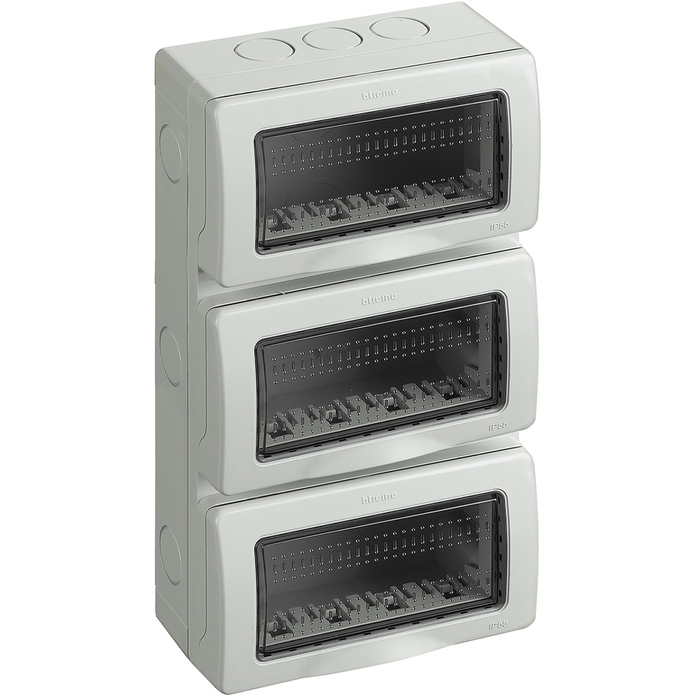 Custodia IP55 verticale 12 posti protezione elettrica Matix