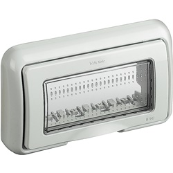 Coperchio IP55 4 moduli incasso grigio RAL7035 Màtix