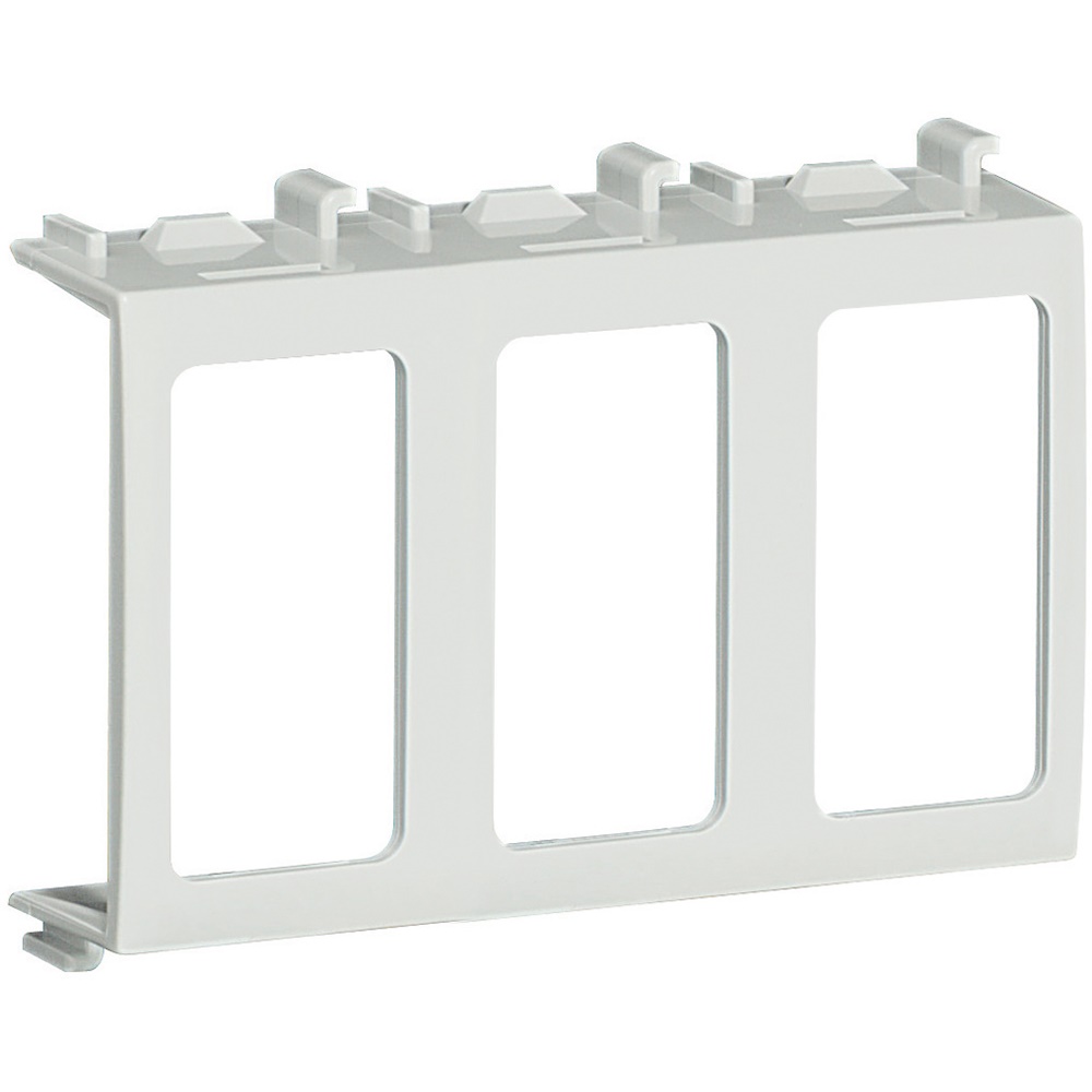 Adattatore 3 moduli Idrobox Magic/Matix per installazioni elettriche IP40/IP55, compatto e resistente