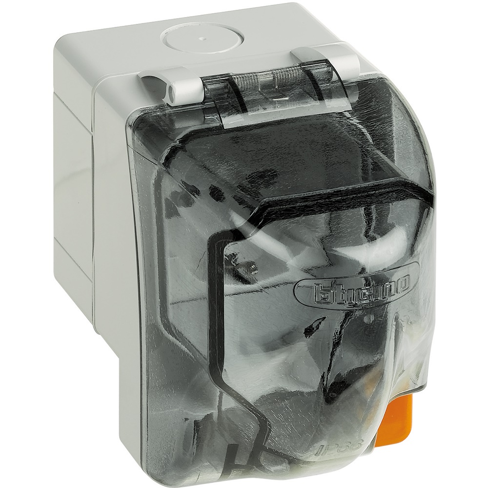 Contenitore IP66 2 moduli per prese Matix parete esterno