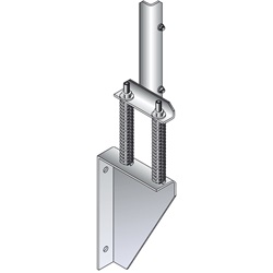 MR/SB IP55 STAFFA SOSP.VERT.+TIRANT