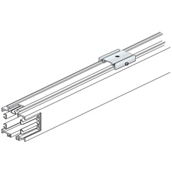 Staffa sospensione soffitto MTS63 63A per elementi lineari elettrici