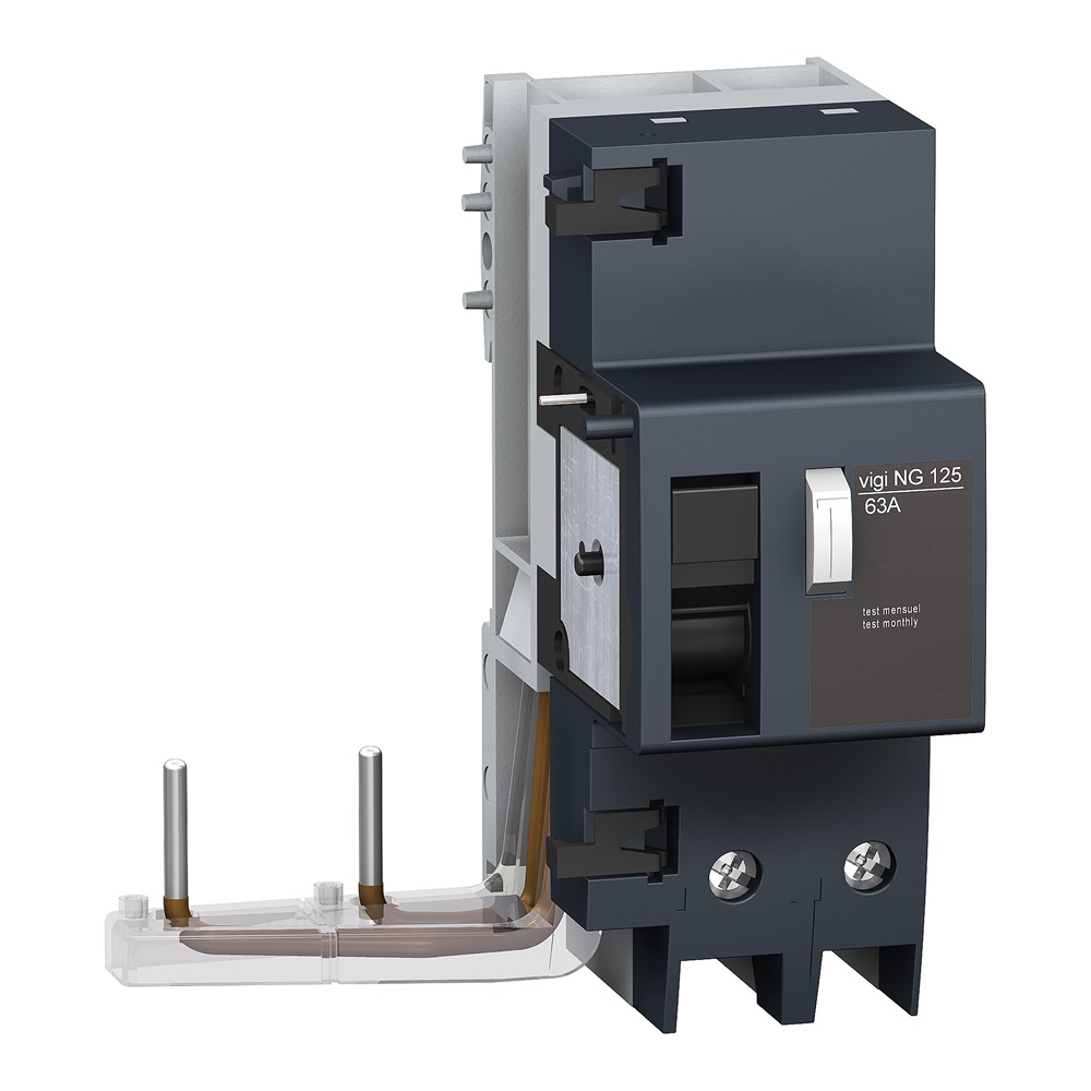 Blocco differenziale modulare Vigi NG125 2P 63A 300mA Tipo A protezione impianti elettrici