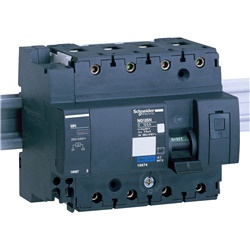Sganciatore minima tensione MN 220/240Vca per interruttori modulari NG125, montaggio su guida DIN, protezione dispositivo con controllo tensione ingresso