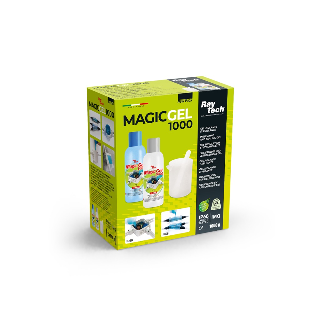 Magic Gel sigillante protettivo connessioni elettriche impermeabile IP68 per uso outdoor e food & beverage