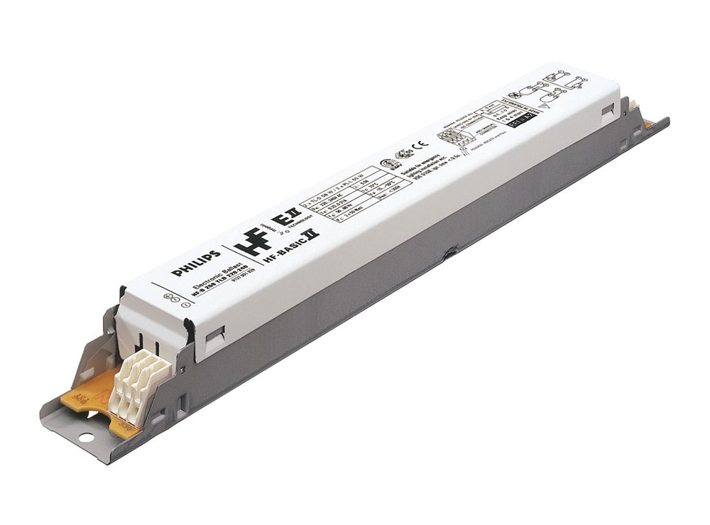 Alimentatore elettronico alta frequenza per lampade fluorescenti TL-D risparmio energetico e lunga durata