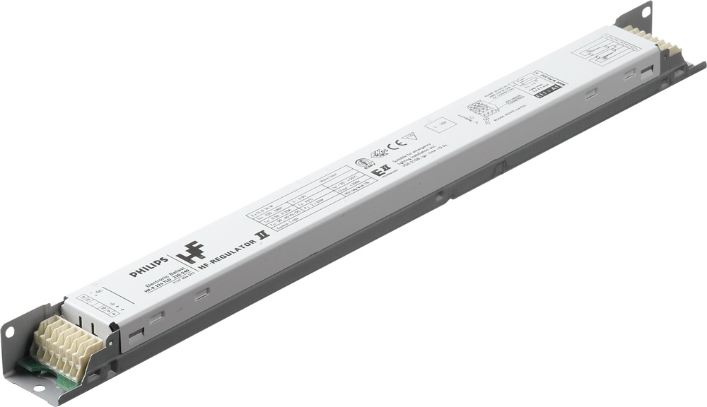 Reattore elettronico alta frequenza regolazione flusso lampade TL-D protocollo 1-10V uso illuminazione professionale